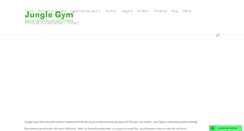 Desktop Screenshot of junglegym.ro